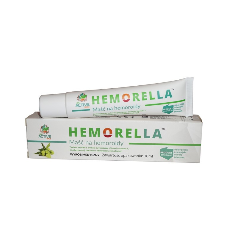 Hemorella - maść na hemoroidy 30ml Humulus lupulus L.