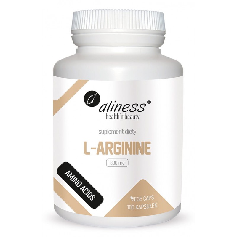 L-Arginine 800mg 100 kaps.