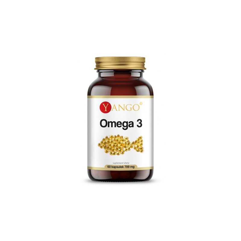 Omega 3 - 500 mg 35% EPA 25% DHA - 60 kapsułek witamina e d-alfa tokoferol olej rybi
