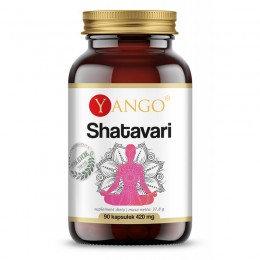 Shatavari 90 kapsułek Yango Ekstrakt z shatavari Asparagus racemosus