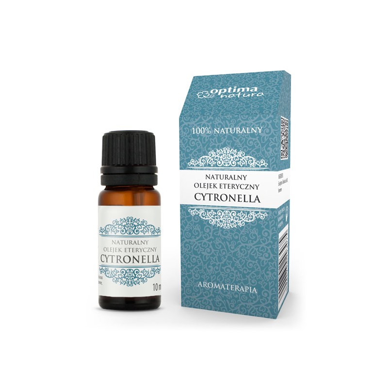 Naturalny olejek eteryczny cytronella 10 ml Optima Natura