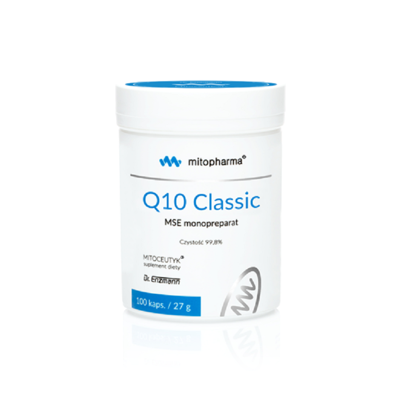 Q10 MSE classic 30 mg 100 kaps. mitopharma Dr. Enzmann