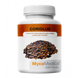 Coriolus 500mg 90 kaps MycoMedica wrośniak różnobarwny