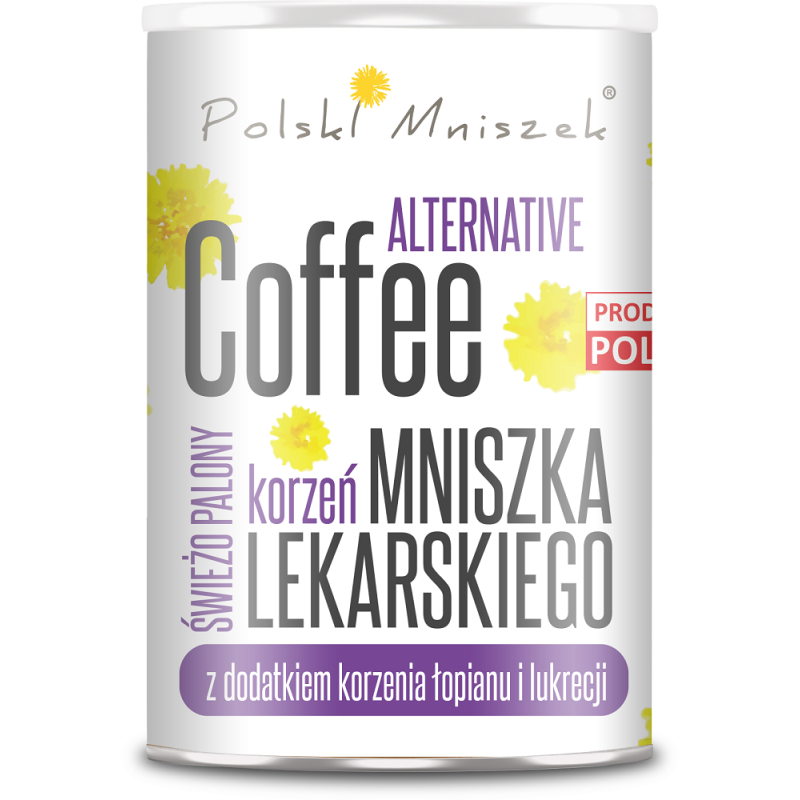 Alternatywa Kawy Z Korzenia Mniszka Lekarskiego Z Dodatkiem Korzenia Łopianu I Lukrecji 150G Polski Mniszek