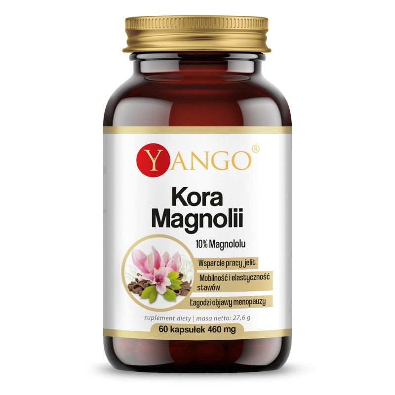 Kora Magnolii  60 kaps. Yango 10% magnololu Magnoliae officinalis