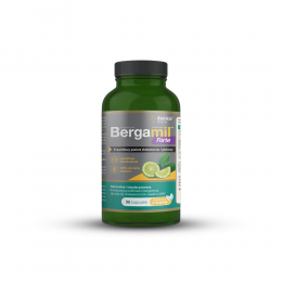 Bergamil Forte 90 kapsułek Xenico Pharma ekstrakt z owoców bergamoty Citrus Bergamia Risso