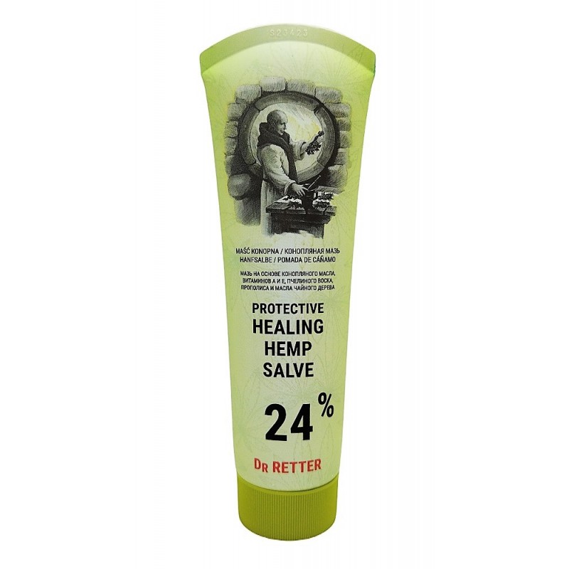 Maść z olejem konopnym 24% nr 657 maść konopna 80g Dr Retter hemp salve