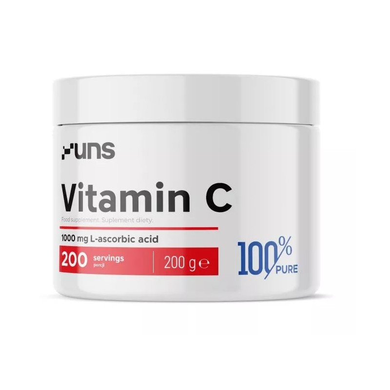 Vitamin C 200g UNS witamina C kwas L-askorbinowy