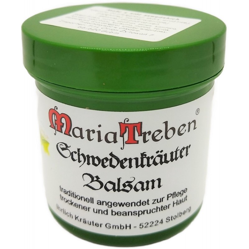 Maść z ziół szwedzkich 100ml Maria Treben Orion piołun mirra szafran senes, kamfora rabarbar kurkuma manna teriak