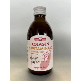 Eliksir piękna kolagen + witamina C 250ml Polska Róża kolagen rybi gorzka pomarańcza