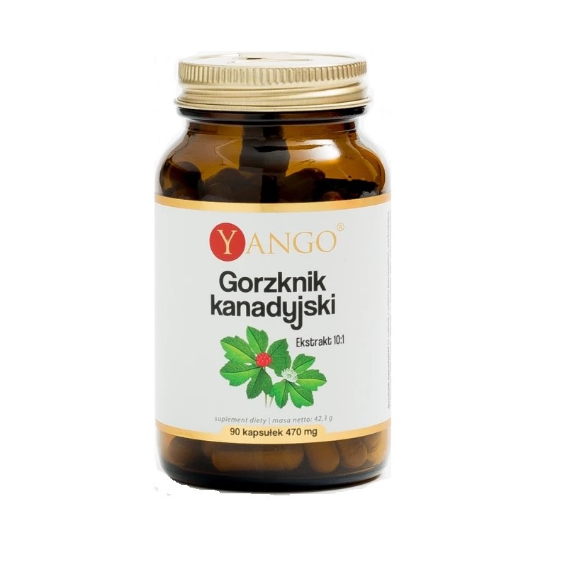 Gorzknik kanadyjski 90 kaps. Yango Hydratis canadensis