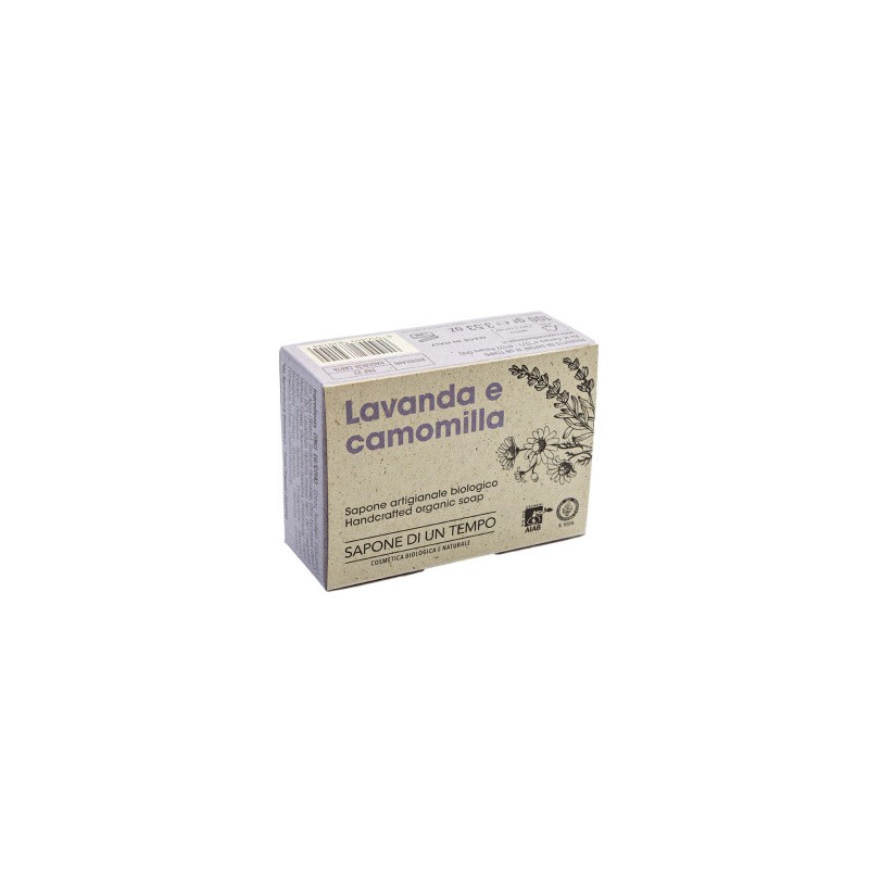 Mydło Lawenda i Rumianek 100g Sapone di un Tempo mydło biologiczne rzemieślnicze