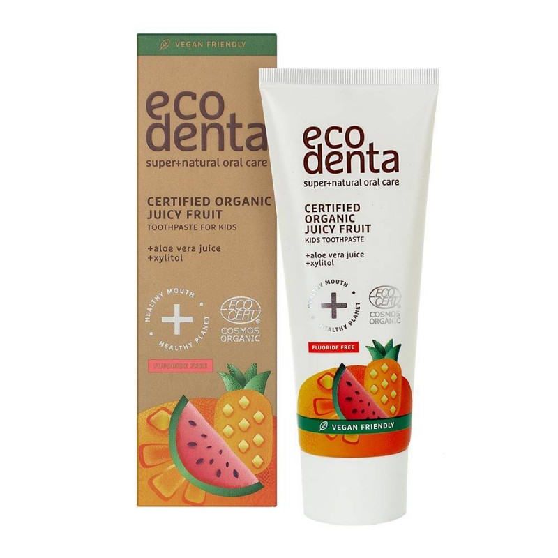Owocowa pasta do zębów dla dzieci 75 ml Ecodenta