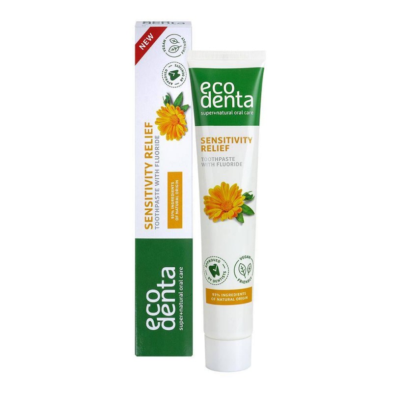 Pasta do zębów łagodząca nadwrażliwość z kompleksem 3 ziół 75 ml Ecodenta