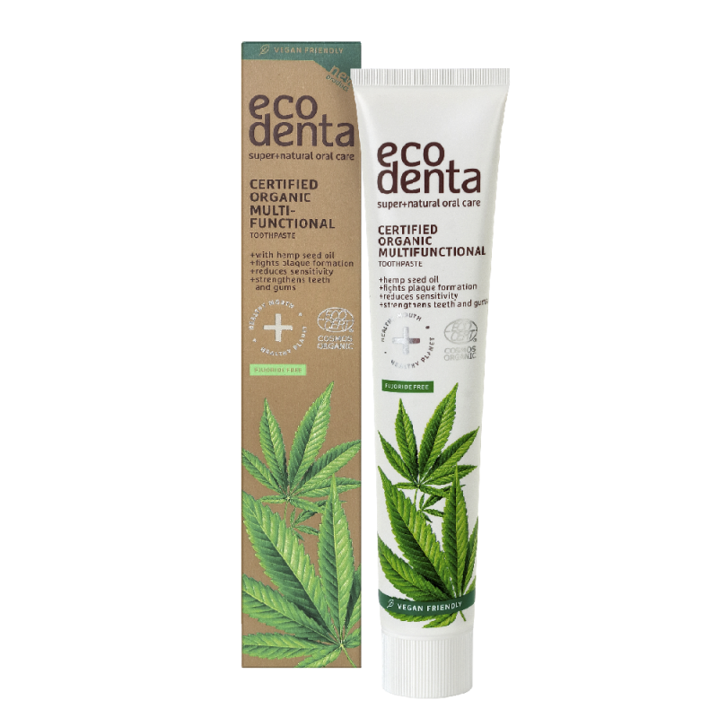 Multifukcyjna pasta do zębów z olejkiem konopnym 75 ml Ecodenta