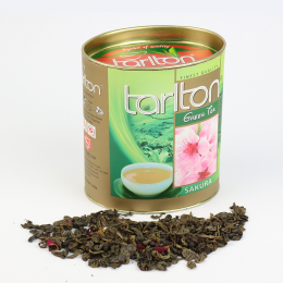 Herbata zielona z Sakurą 100g Tarlton