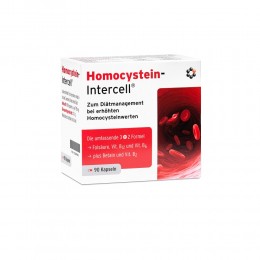 Homocystein-Intercell® 90 kapsułek Intercell Pharma witamina B6 betaina kwas foliowy ryboflawina