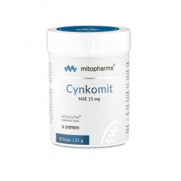 Cynkomit MSE 60 kaps. mitopharma Dr. Enzmann Cynk 15 mg chelat cynku 60 tabletek