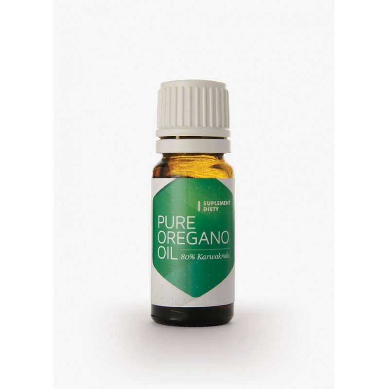 Pure Oregano Oil 10ml Hepatica olejek oregano Lebiodka Pospolita 100% olejku z dzikiego oregano Origanum vulgare 80% karwakrolu