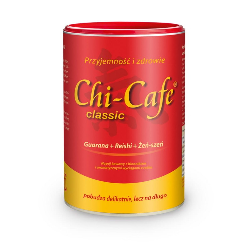 Chi-Cafe Classic 400g Dr Jacob's Guarana Reishi żen-szeń błonnik