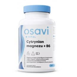 Cytrynian magnezu + B6 - 90 kaps. Osavi