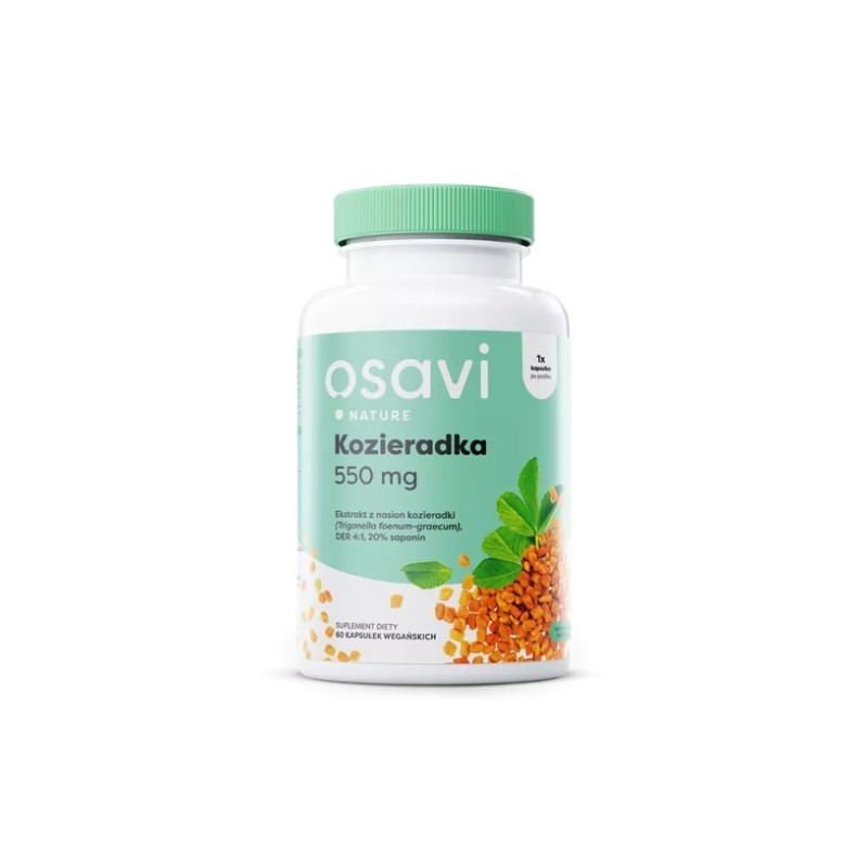Kozieradka 60 kaps. Osavi Trigonella foenum-graecum saponiny