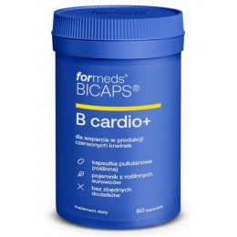 B cardio+ 60 kaps. Formeds witamina B12 B6 folian inulina