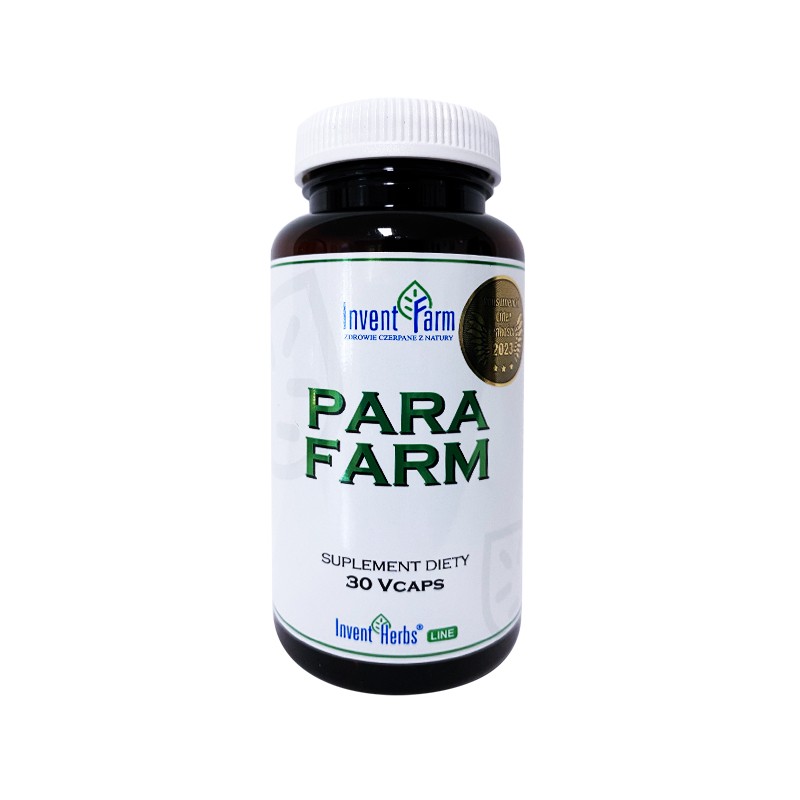 PARA FARM 30 VCAPS Invent Farm imbir dynia ziele tymianku liść oliwki  czosnek kolendra koper włoski macierzaka szałwia