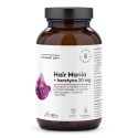 Hair Mania + keratyna 120 kaps. Aura Herbals nasiona prosa lucerna pokrzywa cysteina biotyna