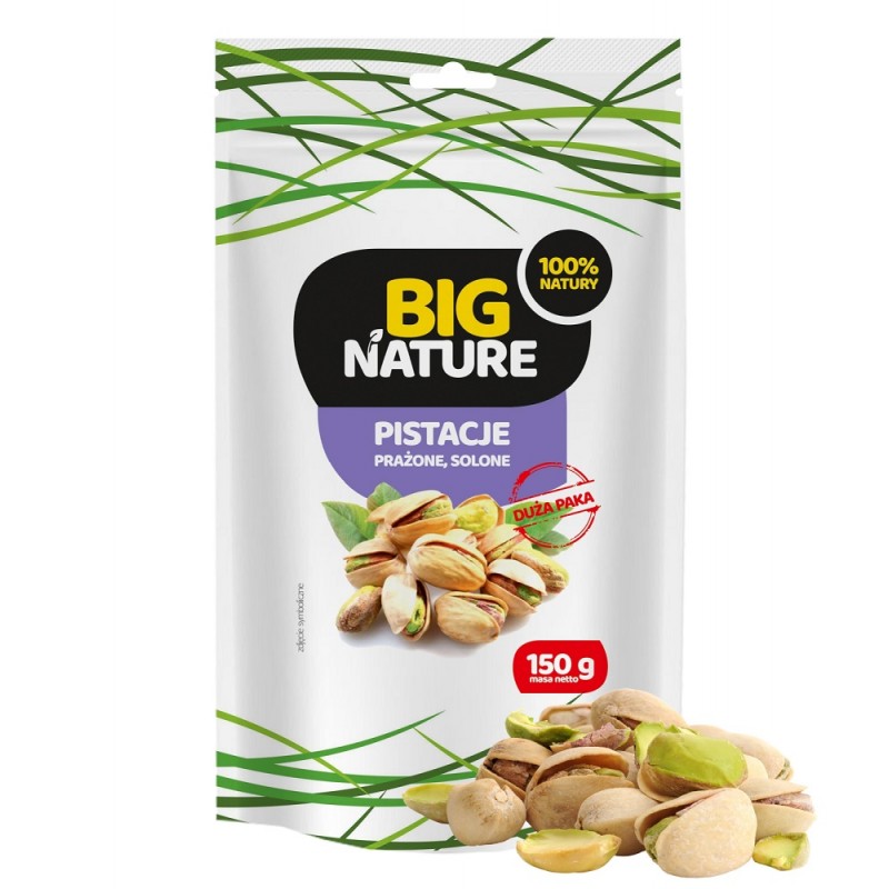 Pistacje prażone solone 150g Big Nature