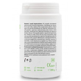ZeolithMED 200g Proszek Detoksykujący Organizm z Metali Ciężkich Naturalny Wyrób Medyczny CE0477 Zeolit Klinoptylolit Detox