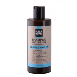 Szampon przeciw wypadaniu włosów 300ml ArgaNove olej arganowy olej z czarnuszki argan & nigella