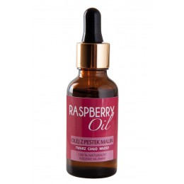 Olej kosmetyczny z pestek malin 30ml Beaute Marrakech raspberry oil olej z pestek malin twarz ciało włosy