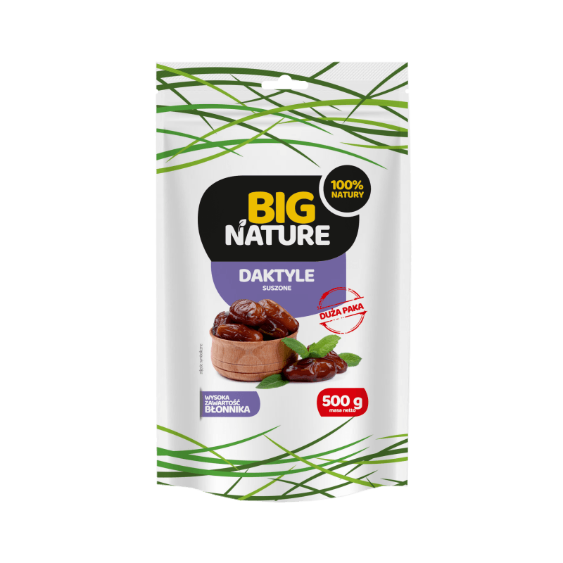 Daktyle suszone 500g Big Nature