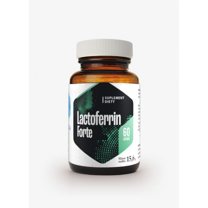 Lactoferrin Forte 60 kaps. Hepatica laktoferyna z mleka krowiego