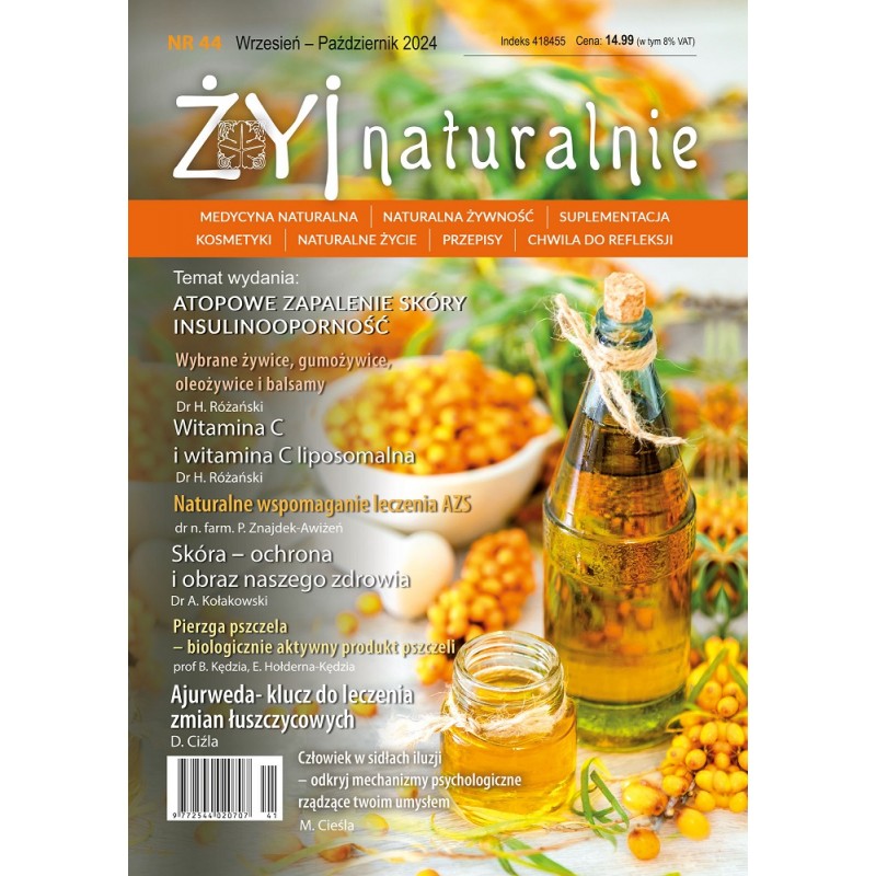 Czasopismo "Żyj Naturalnie" wrzesień październik 2024 numer 44