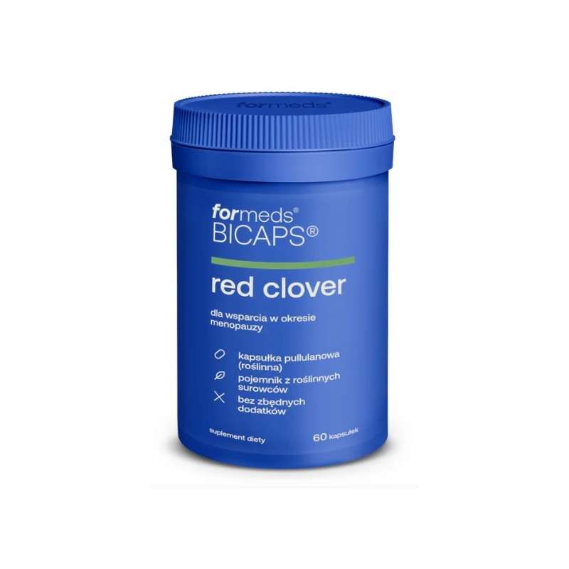 Red Clover Czerwona Koniczyna 60 kaps. Formeds izoflawony Leguminosae Trifolium pratense L