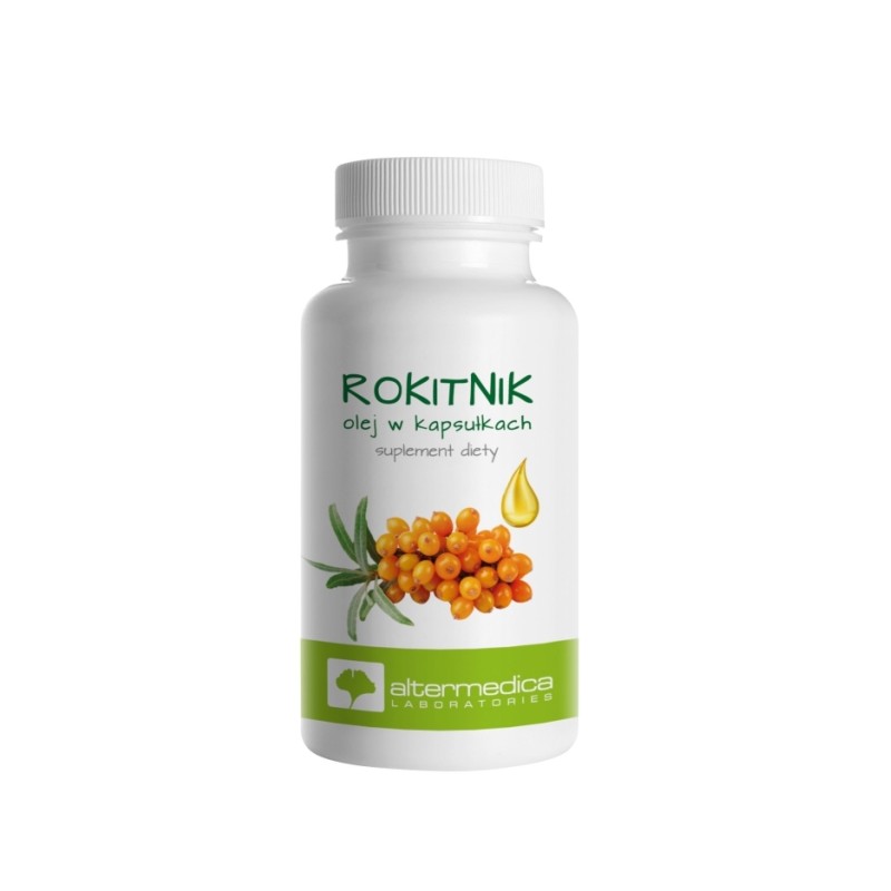 Rokitnik - olej w kapsułkach - 90 kaps. Alter Medica Hippophae rhamnoides
