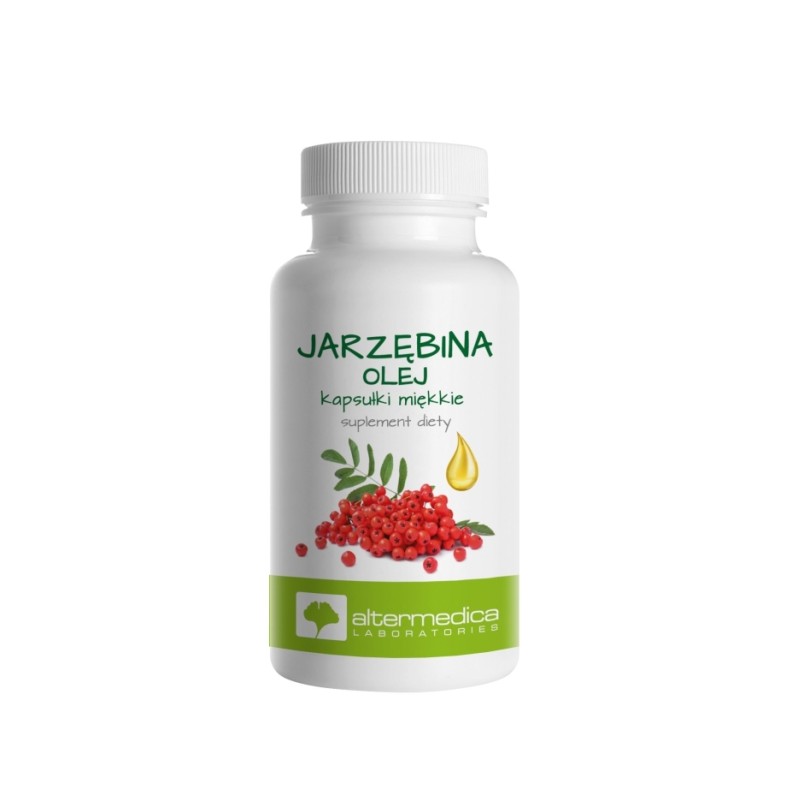Jarzębina - olej w kapsułkach - 90 kaps. Alter Medica Sorbus aucuparia L.
