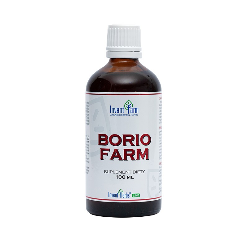Borio Farm 100ml Invent Farm Korzeń eleuterokoka traganek brodziuszka czarci pazur rdestowiec kolcorośl