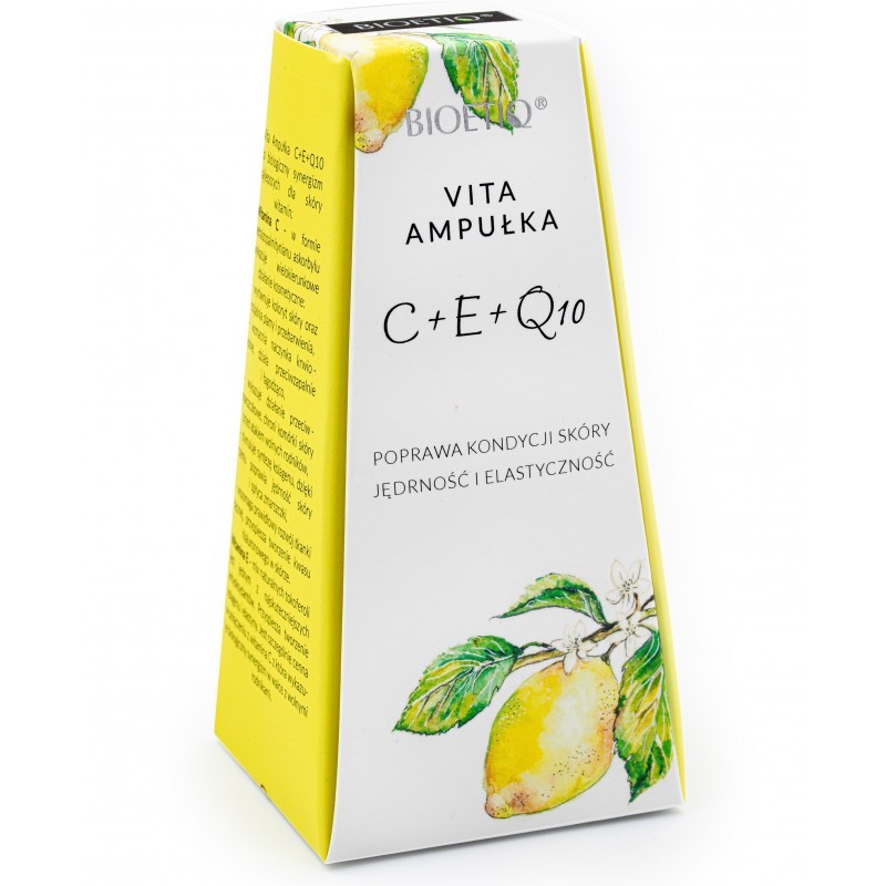 Vita Ampułka C+E+Q10 20ml Bioetiq miłorząb japoński arnika kasztanowiec ginkgo biloba
