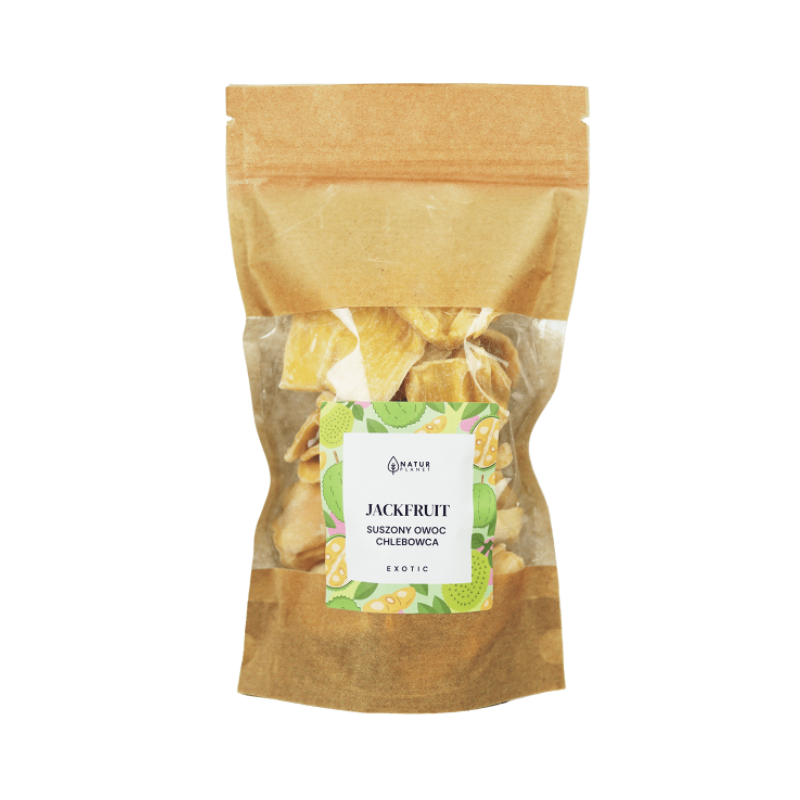 Jackfruit Suszony owoc chlebowca 250g Natur Planet