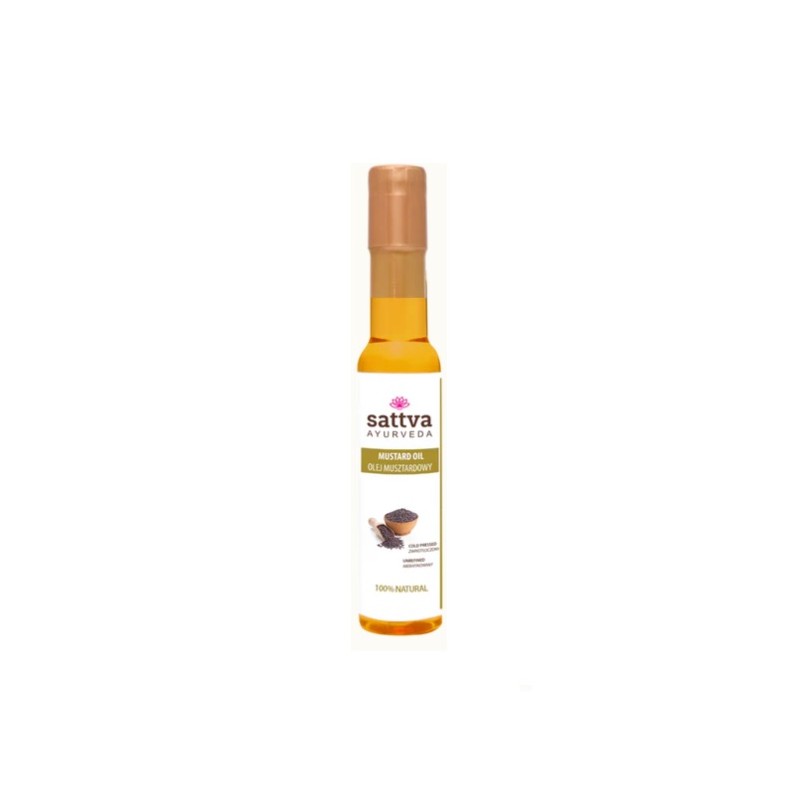 Olej musztardowy 500ml Sattva Ayurveda Mustard Oil