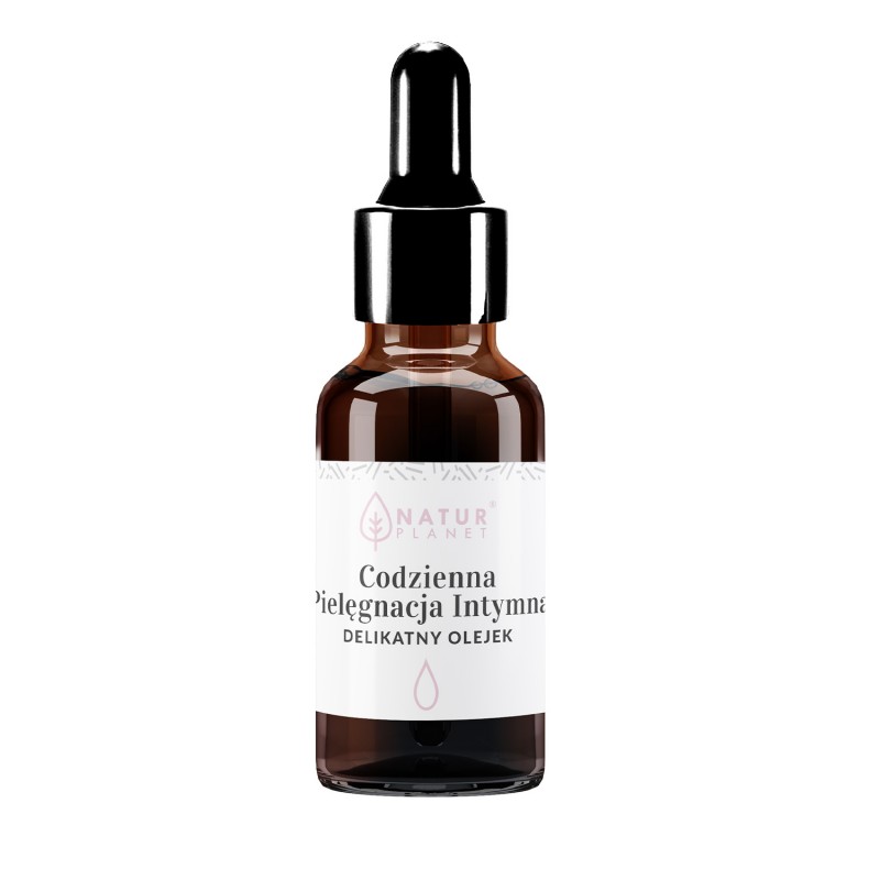 Olejek do codziennej pielęgnacji intymnej 30ml Natur Planet olej z krokosza olej konopny aloes szałwia