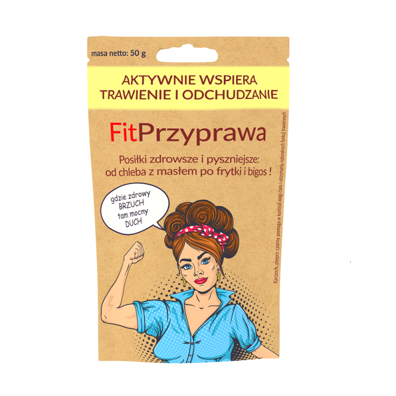 FitPrzyprawa 50g Uniphar karczoch ostropest kurkuma koper włoski kmin