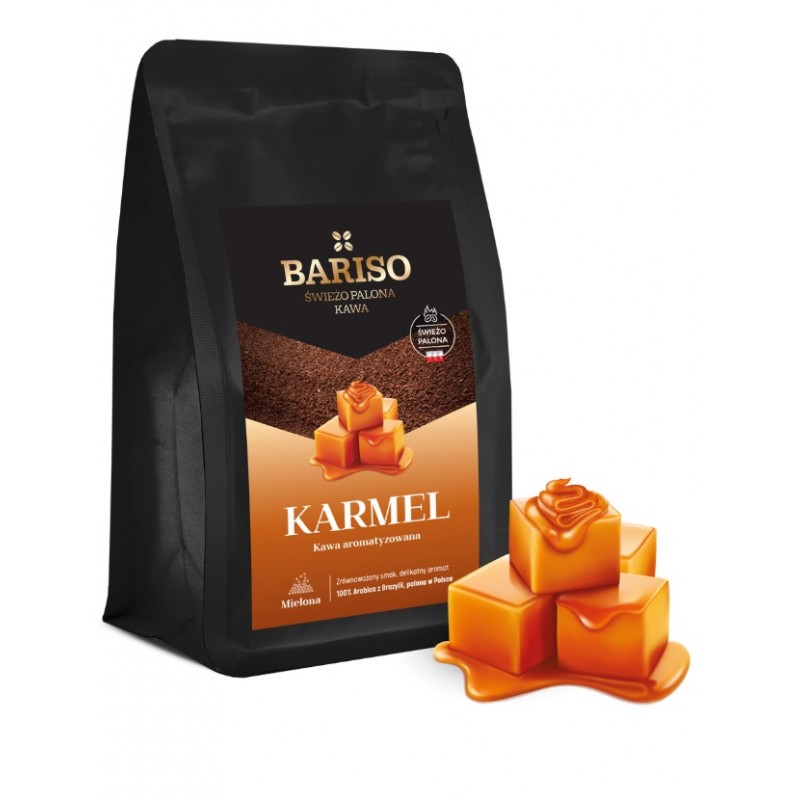 Kawa mielona Karmel 200g Bariso kawa arabica