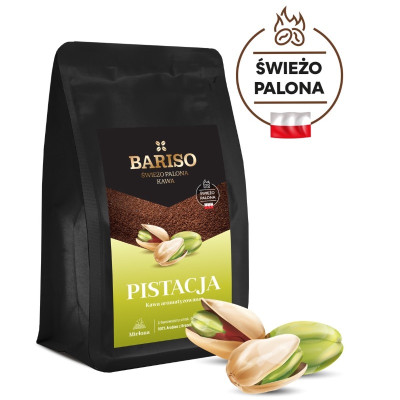 Kawa mielona Pistacja 200g Bariso kawa mielona