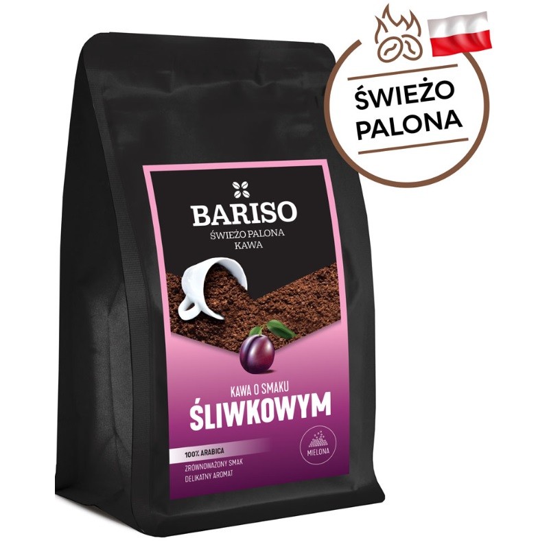 Kawa mielona Śliwka 200g Bariso kawa arabica