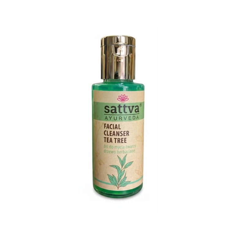 Żel do mycia twarzy drzewo herbaciane 100ml Sattva Ayurveda