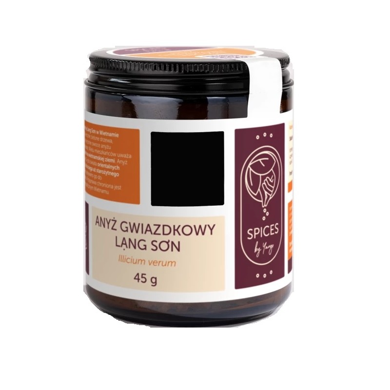 Anyż Gwiazdkowy Lang Son 45g Spices by Yango Illicium verum
